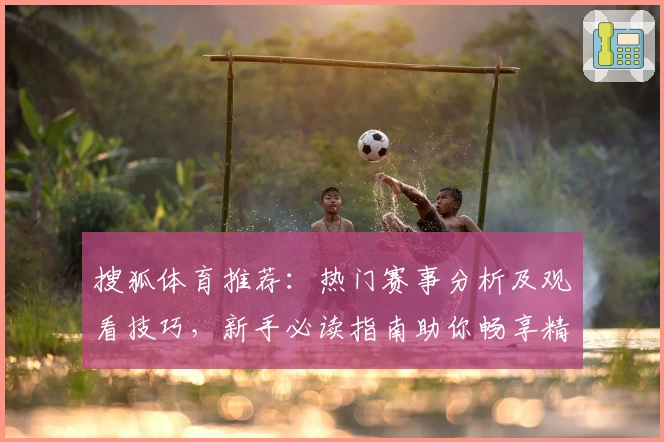 搜狐体育推荐：热门赛事分析及观看技巧，新手必读指南助你畅享精彩体育盛宴